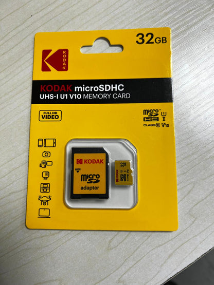 KODAK microSDXC UHS-I U1 V10 MEMORY CARD 32GB
