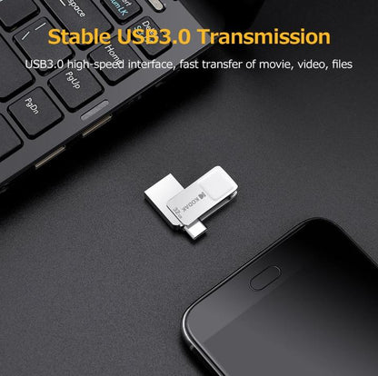 Kodak K223C 64GB Series Type-C USB3.1 Dual Flash Drive Mini Memory Stick