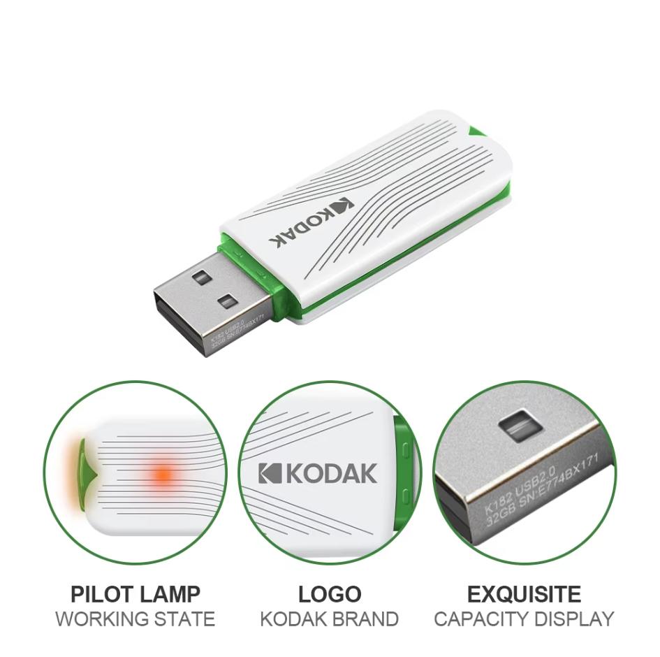 KODAK USB Flash Drive 2.0 K182 Series 64GB